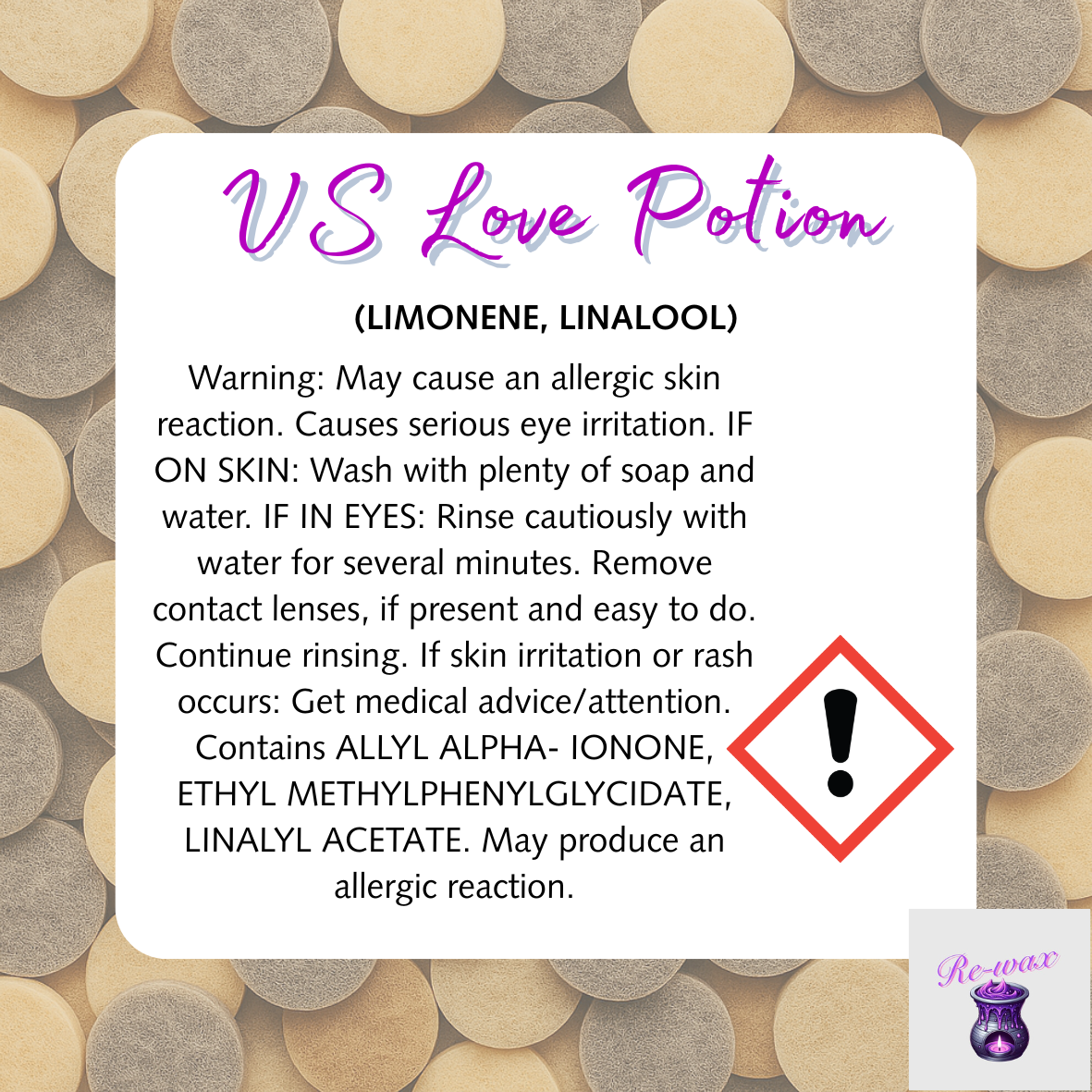 VS Love Potion Vacuum Disks