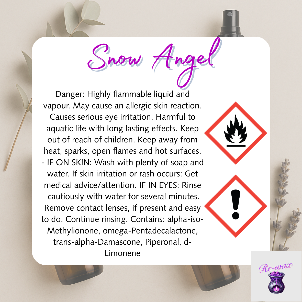 Snow Angel Room Spray