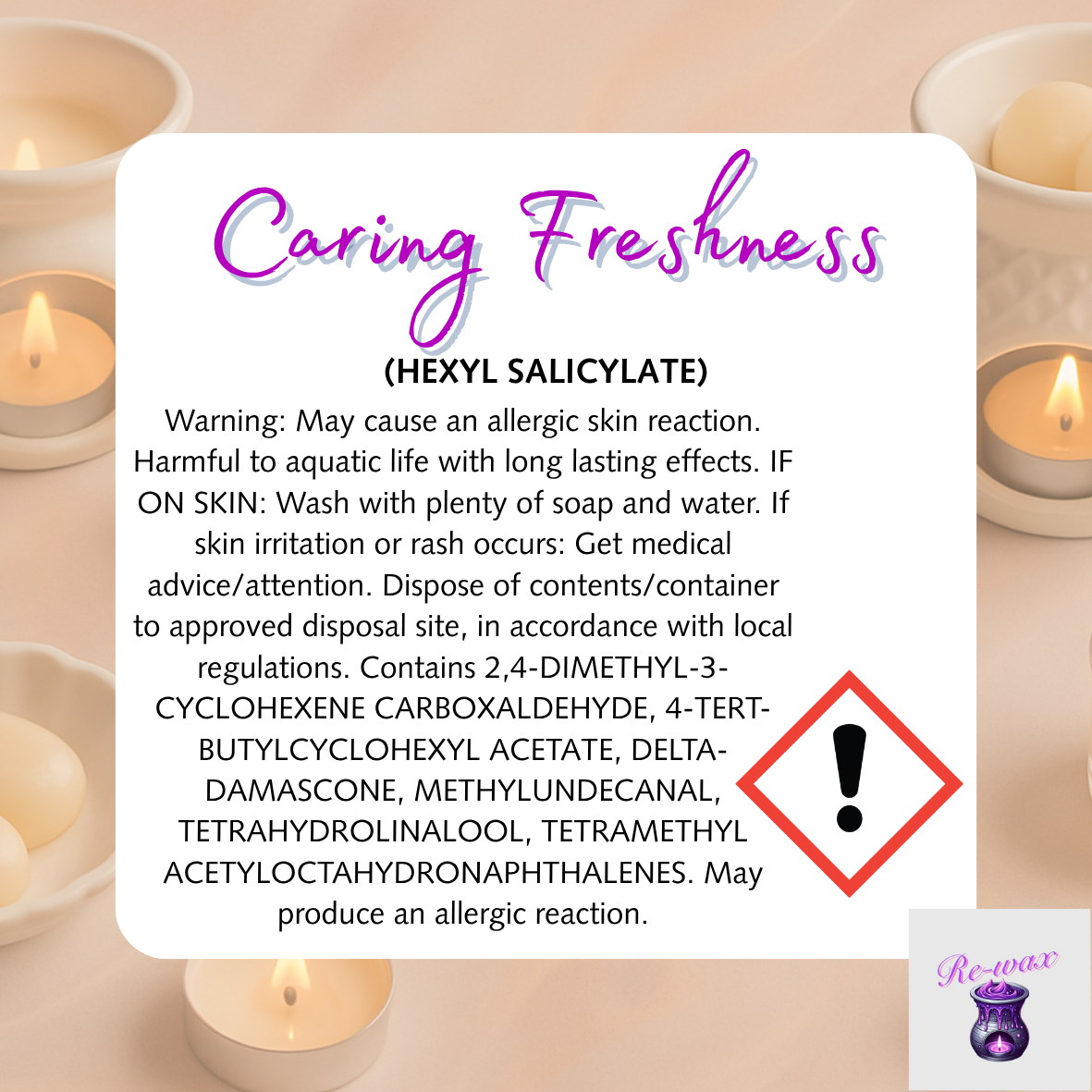 Caring Freshness Snapbar