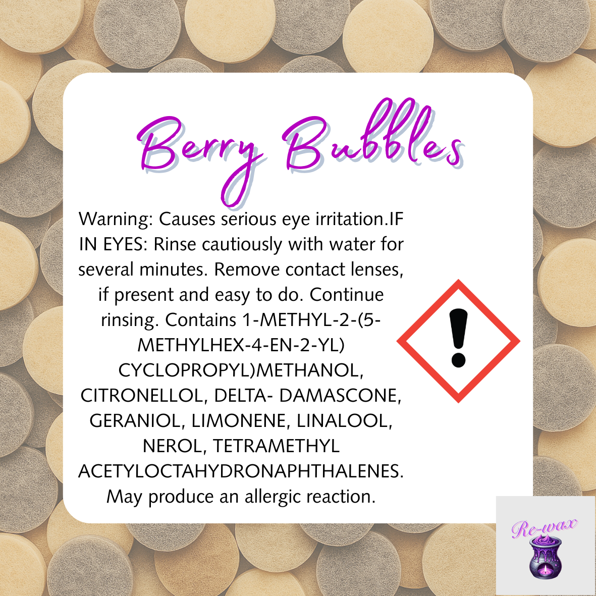 Berry Bubbles Vacuum Disks