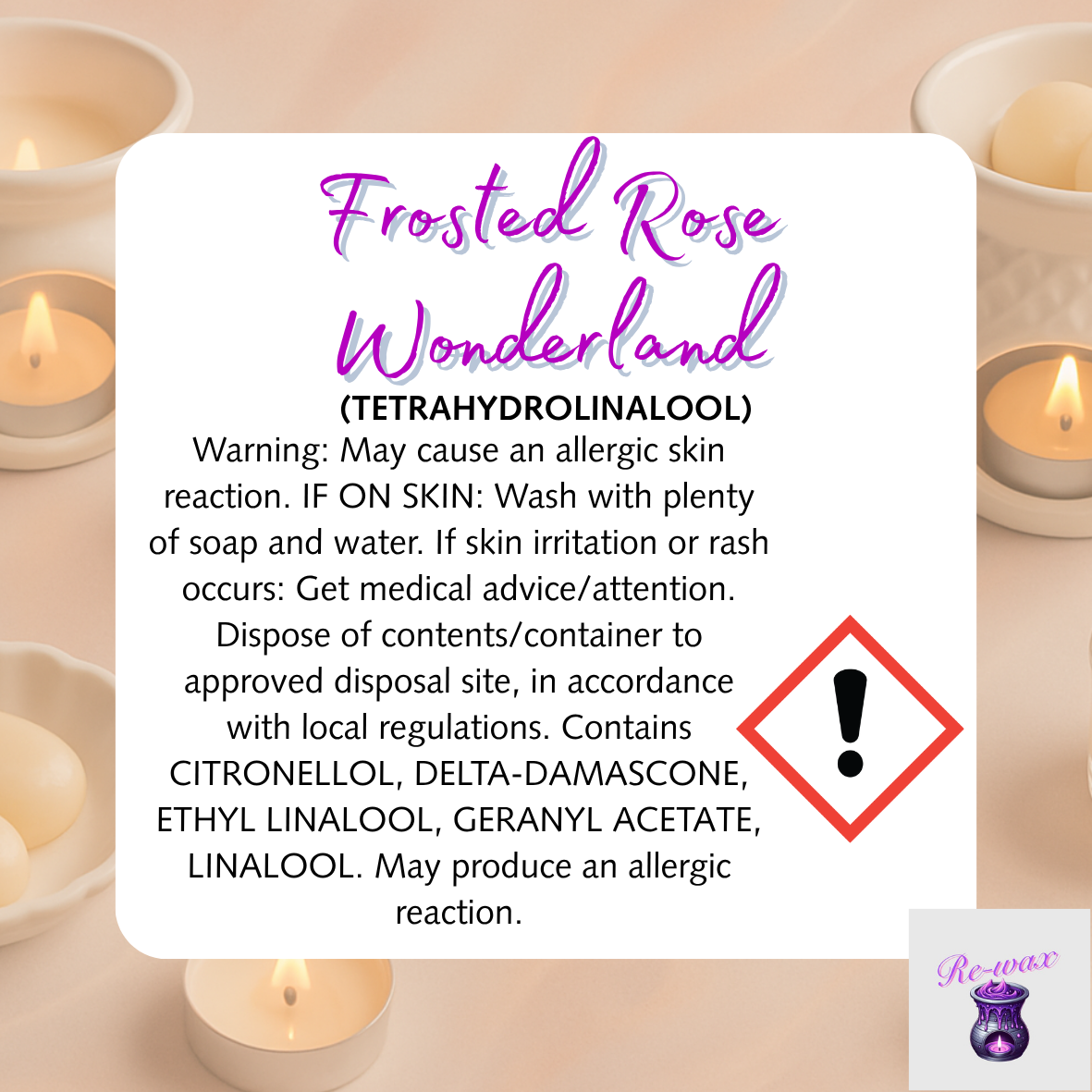 Frosted Rose Wonderland Snapbar