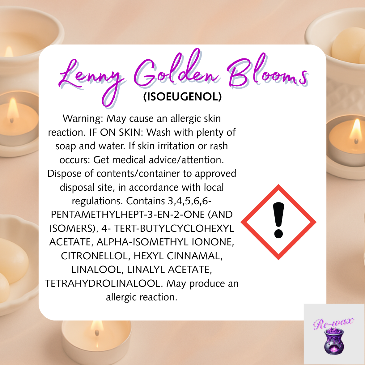 Lenny Golden Blooms Snapbar