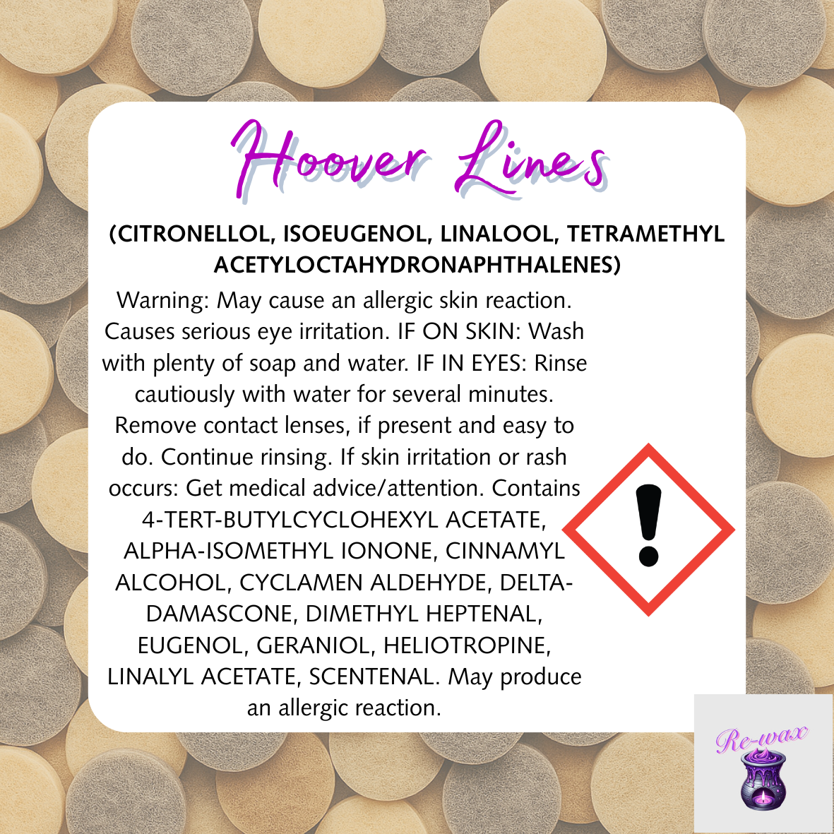 Hoover Lines Vacuum Disks