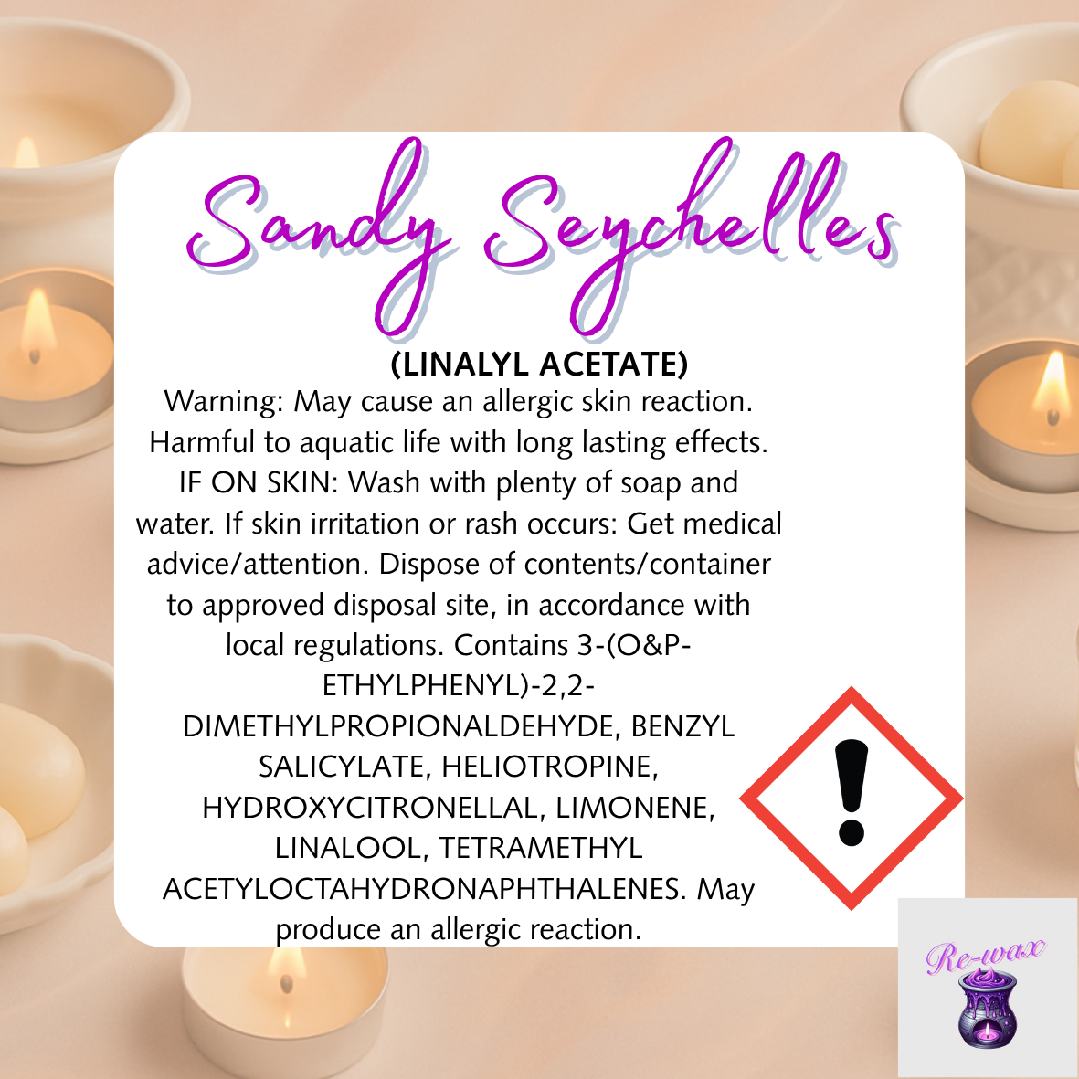 Sandy Seychelles Snapbar