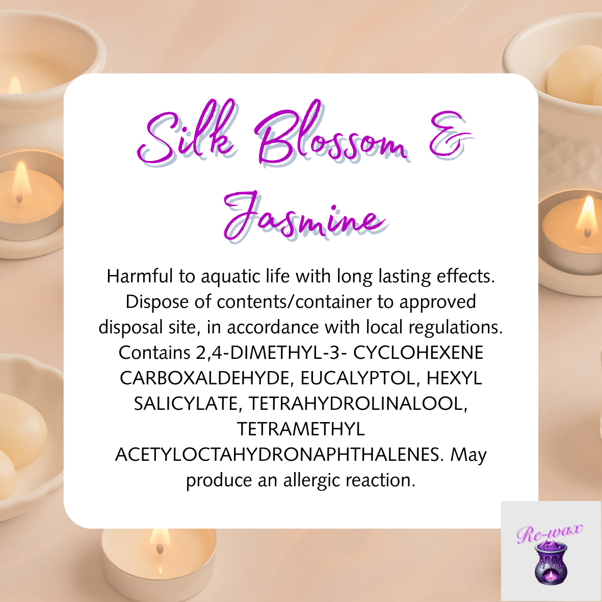 Silk Blossom & Jasmine Snapbar