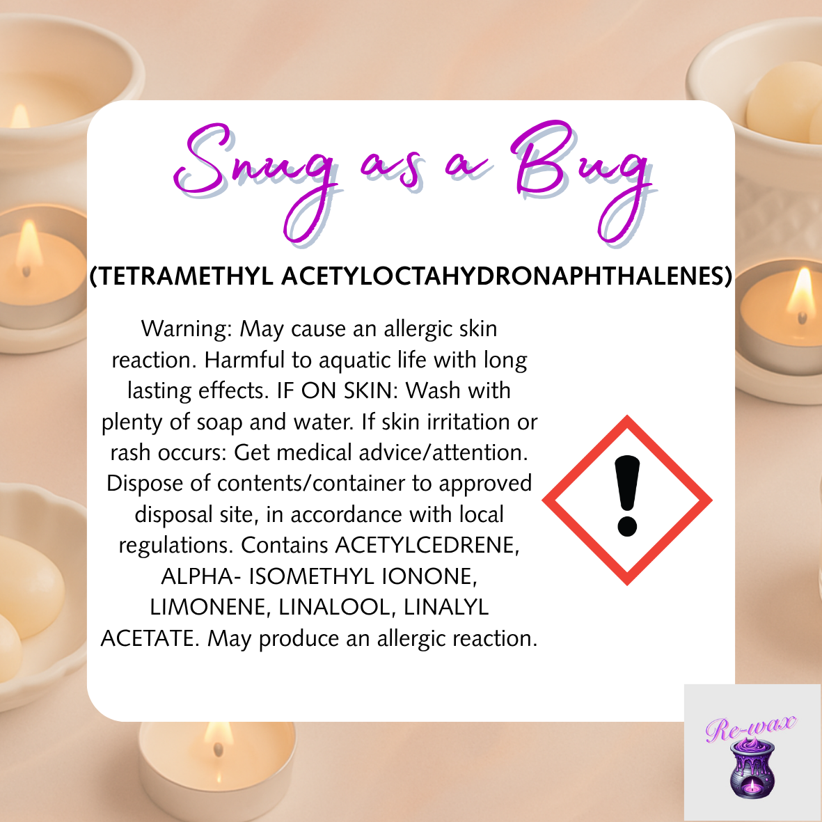 Snug as a Bug Snapbar