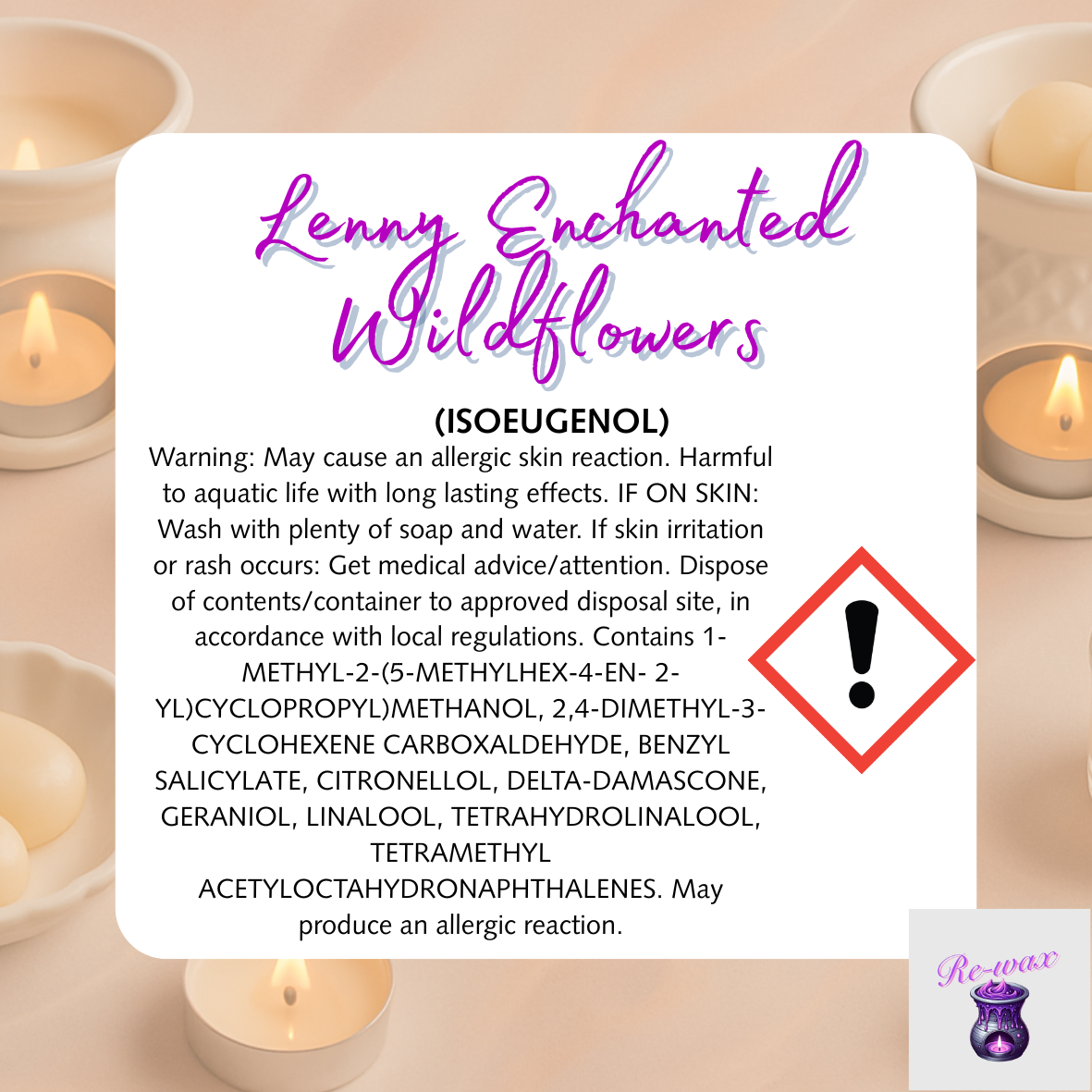 Lenny Enchanted Wildflowers Snapbar