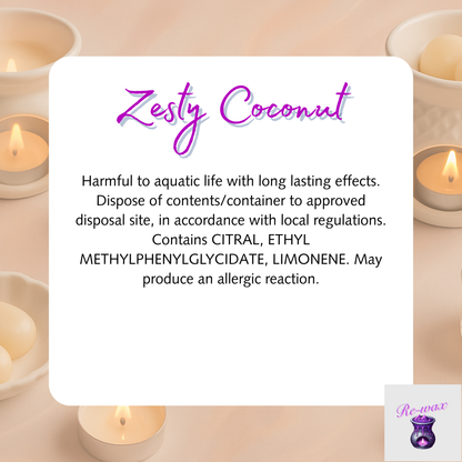 Zesty Coconut Snapbar