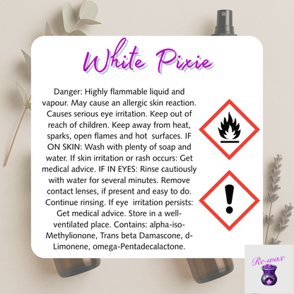 White Pixie Room Spray