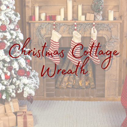 Christmas Cottage Wreath Christmas Snapbar
