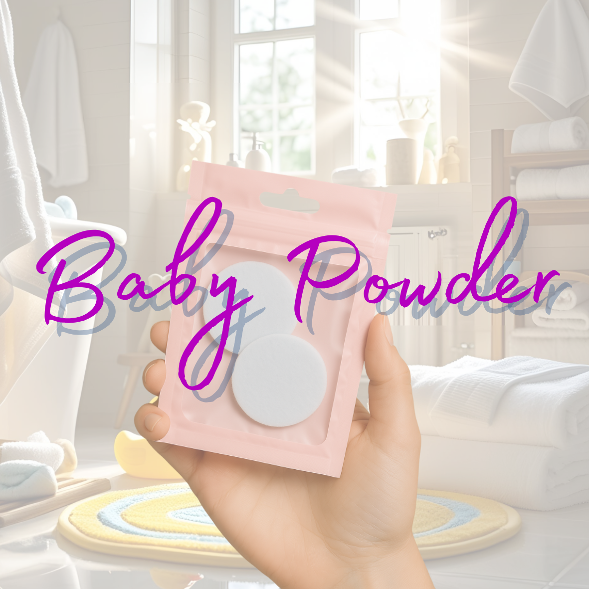 Baby Powder Vacuum Disks