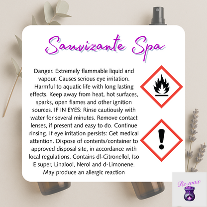 Sauvizante Spa Room Spray