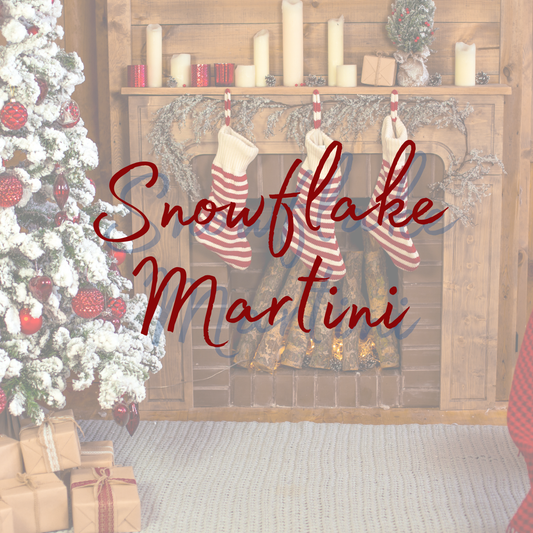 Snowflake Martini Christmas Snapbar