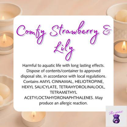 Comfy Strawberry & Lily Snapbar