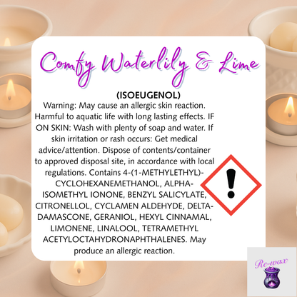 Comfy Waterlily & Lime Snapbar