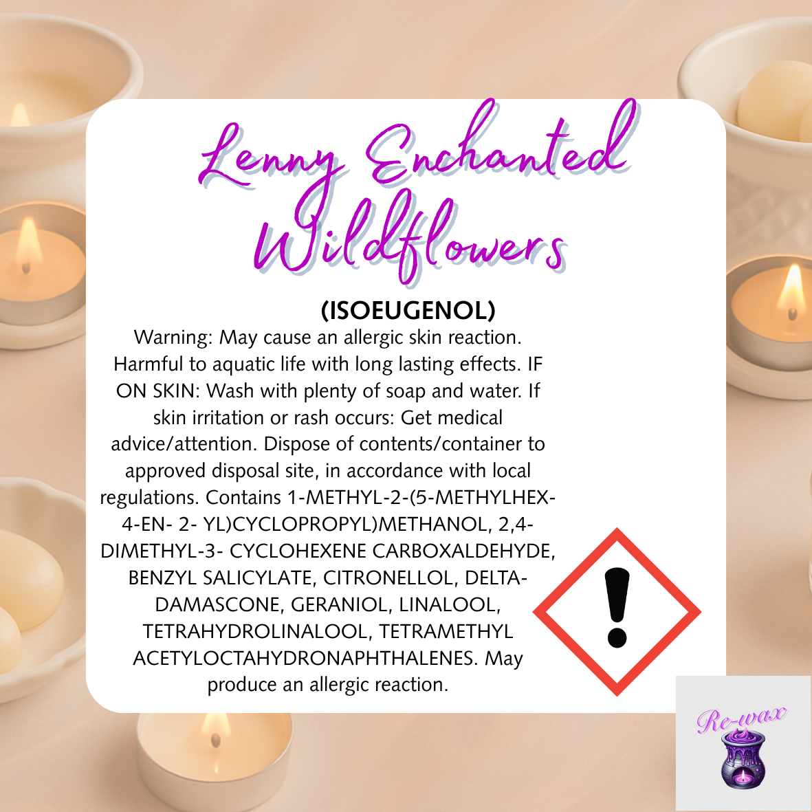 Lenny Enchanted Wildflowers Snapbar