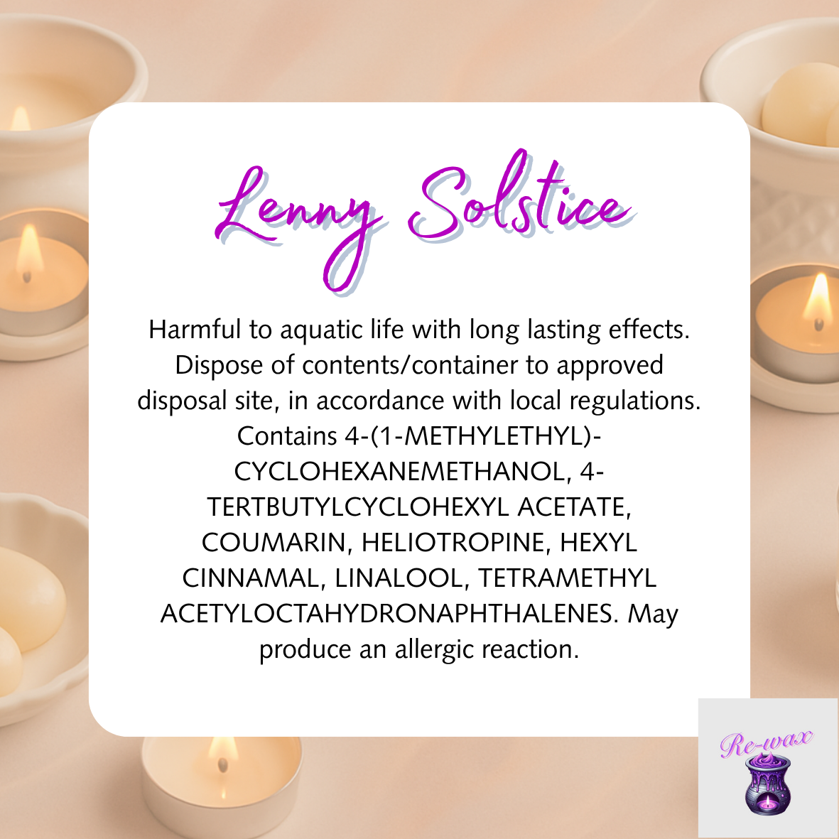 Lenny Solstice Snapbar
