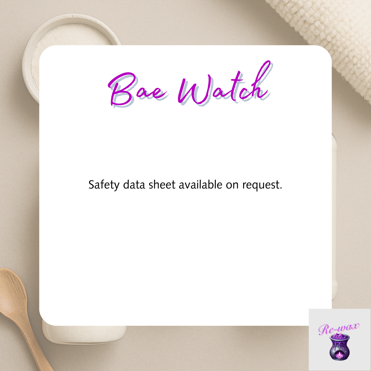 Bae Watch Carpet Freshener