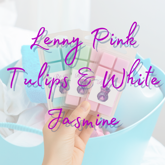 Lenny Pink Tulips & White Jasmine Snapbar