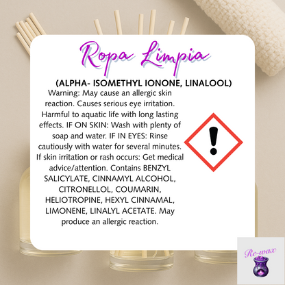 Ropa Limpia Reed Diffuser