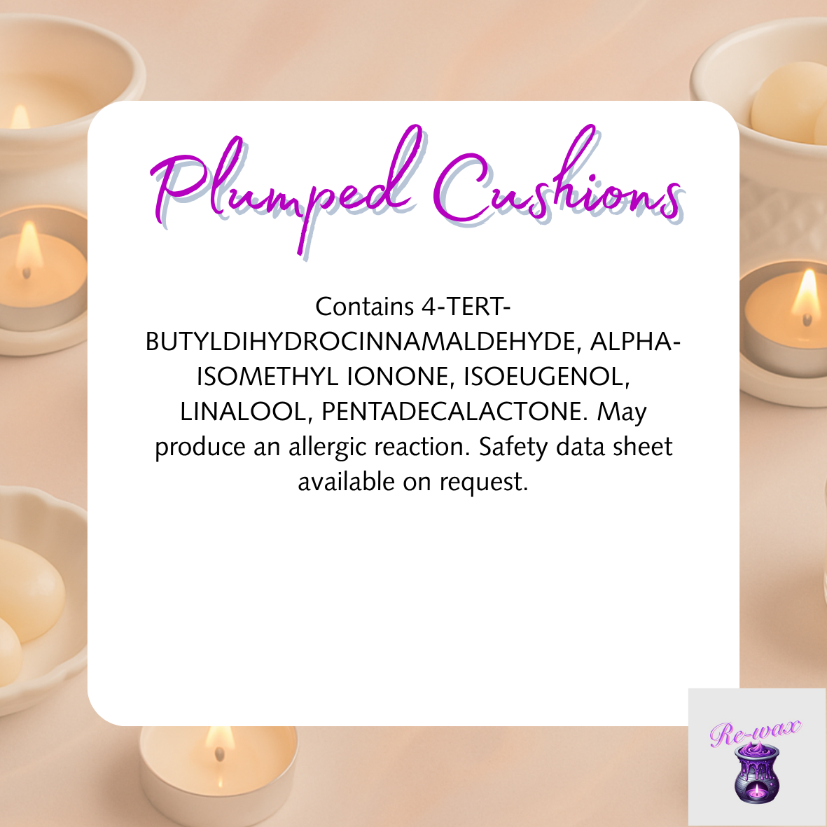 Plumped Cushions Snapbar