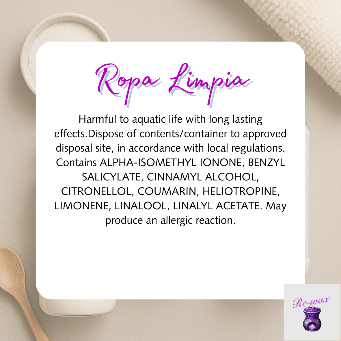 Ropa Limpia Carpet Freshener