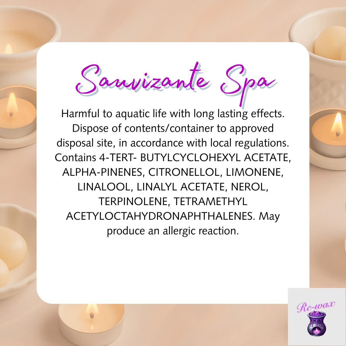 Sauvizante Spa Snapbar