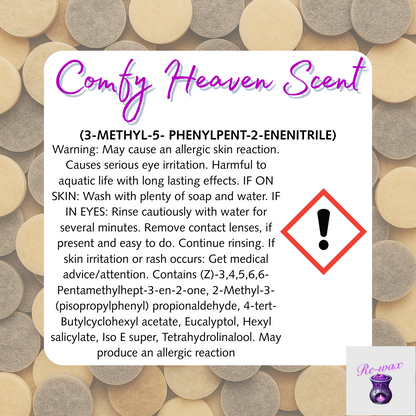 Comfy Heaven Scent Vacuum Disks