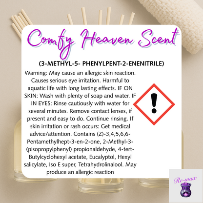 Comfy Heaven Scent Reed Diffuser