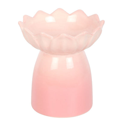 Pink Water Lily Wax Warmer/Oil Burner
