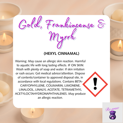 Gold, Frankincense & Myrrh Christmas Snapbar